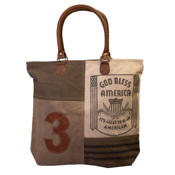 Sac shopping en toile « God Bless America » (389) 1