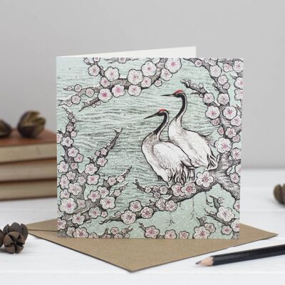 Cranes Greeting Card