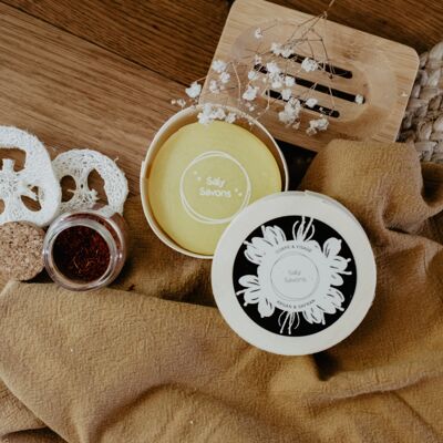 Sapone viso e corpo - Gamma di tesori locali - Argan e zafferano