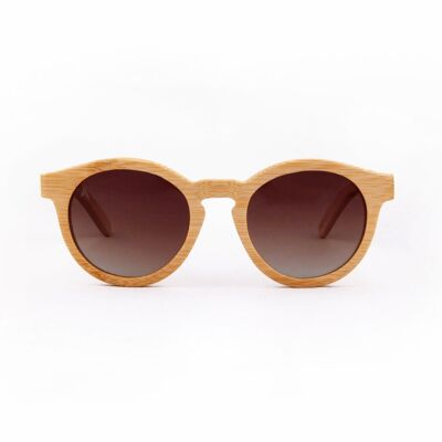 Noosa Braun | Nachhaltige Sonnenbrille aus Bambus