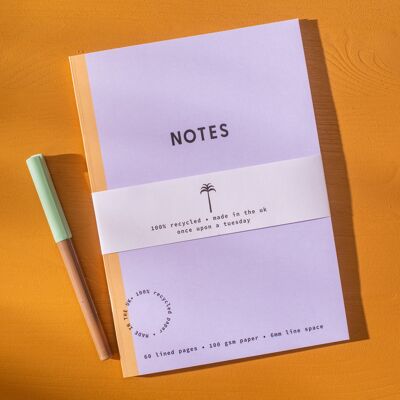 A5 Lined Notebook | Lilac