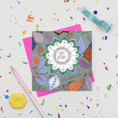 Gorgeous Sister Greeting Card