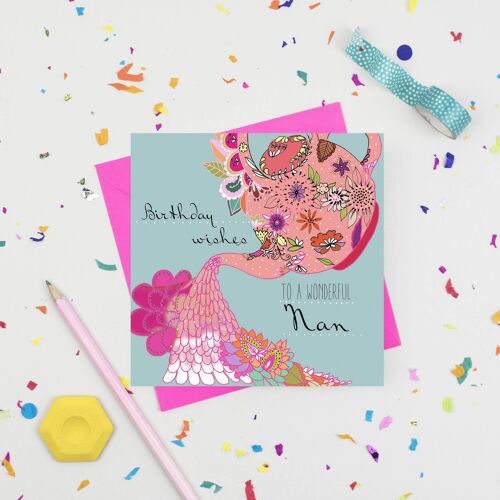 Wonderful Nan Greeting Card