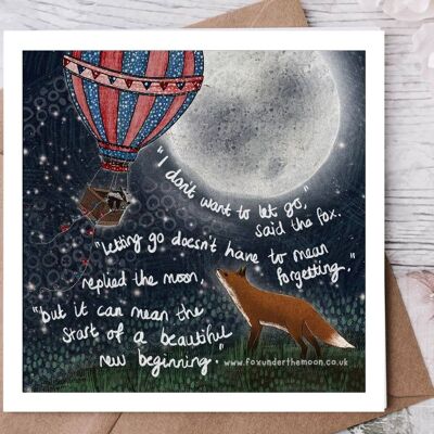 Greeting Card - Letting Go