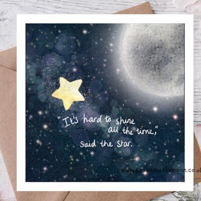 Greeting Card - Star