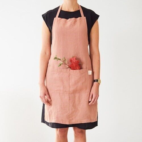 Cafe Creme Linen Daily Apron