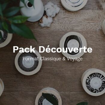 Pack Découvert - Format Classique & Voyage