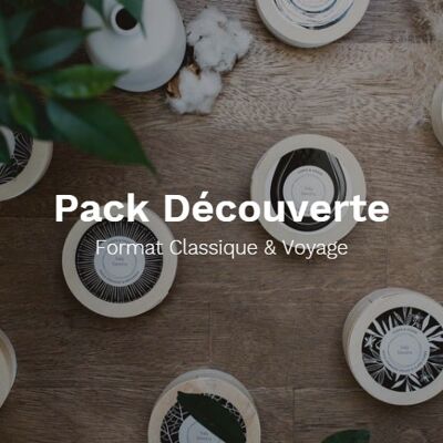 Discovery Pack - Formato clásico y de viaje