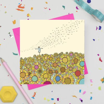 Sunflowers Greeting Card