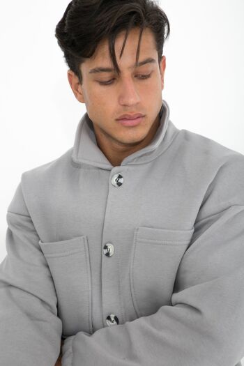 Ikao - Veste Chemise à bouton et poche-LL708 2