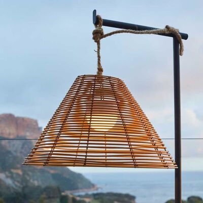 Portable LED pendant light FUJY H24cm