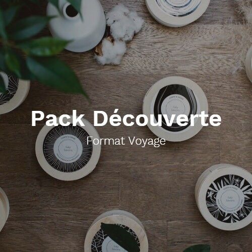 Pack Découverte - Format Voyage - Carton de 5