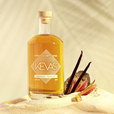 Rhum arrangé KEVAS Mangue Vanille - 70cl