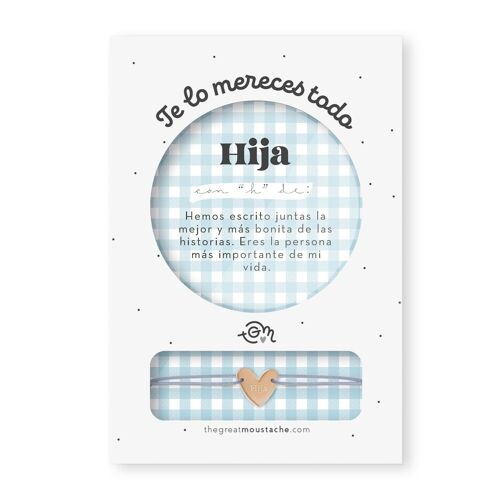 KIT "HIJA TE LO MERECES TODO"