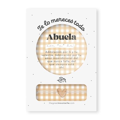 KIT "ABUELA TE LO MERECES TODO"