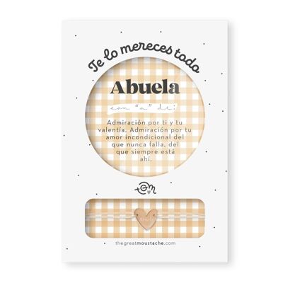 KIT "ABUELA TE LO MERECES TODO"