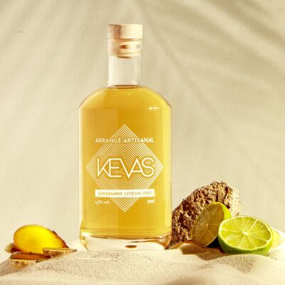 Rum arrangiert KEVAS Ginger Lime - 70cl