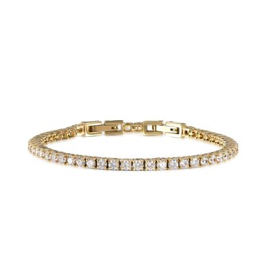 Aurea Clear Tennis Bracelet