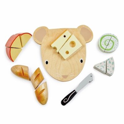 Cheese Chopping Board Tender Leaf Toy Role Play Set