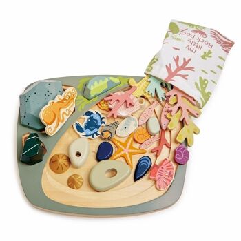 My Little Rock Pool Tender Leaf Toy Ensemble de jeu ouvert 3