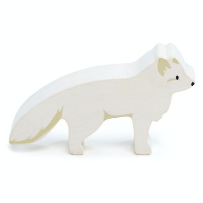 Arctic Fox Pack juguete de hoja tierna de madera