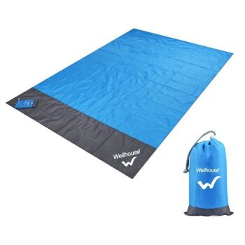 Tapis de camping couverture de plage imperméable matelas de sol de pique-nique portable en plein air 2