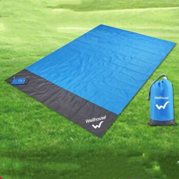 Tapis de camping couverture de plage imperméable matelas de sol de pique-nique portable en plein air 3