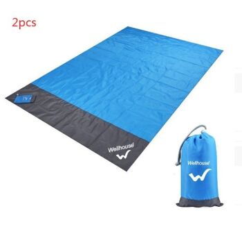 Tapis de camping couverture de plage imperméable matelas de sol de pique-nique portable en plein air 6