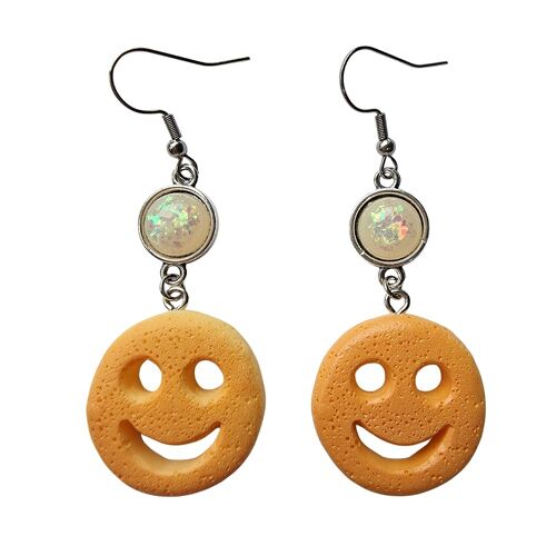 Smiley Potato Face Earrings