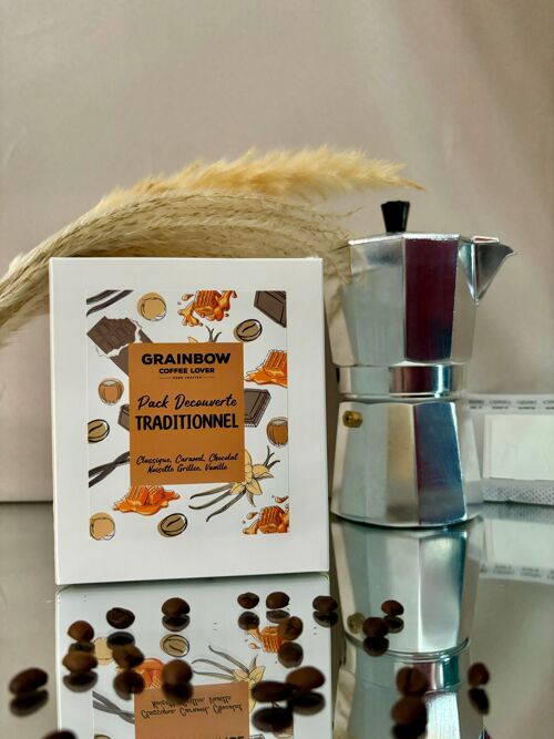 Café aromatisé Traditionnel – Box découverte de 10 monofiltres