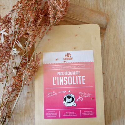 Caffè dal gusto insolito – Confezione scoperta da 10 monofiltri