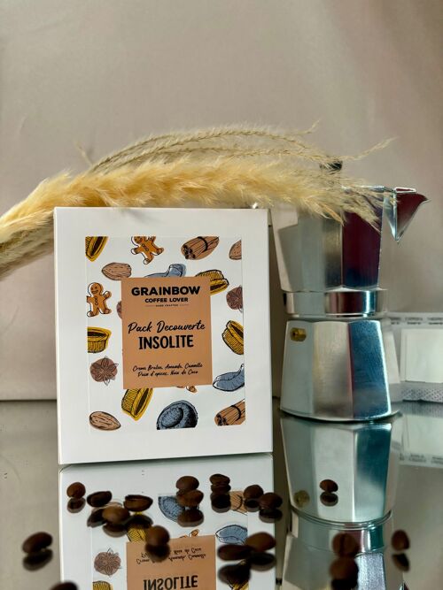 Café aromatisé Insolite – Box découverte de 10 monofiltres