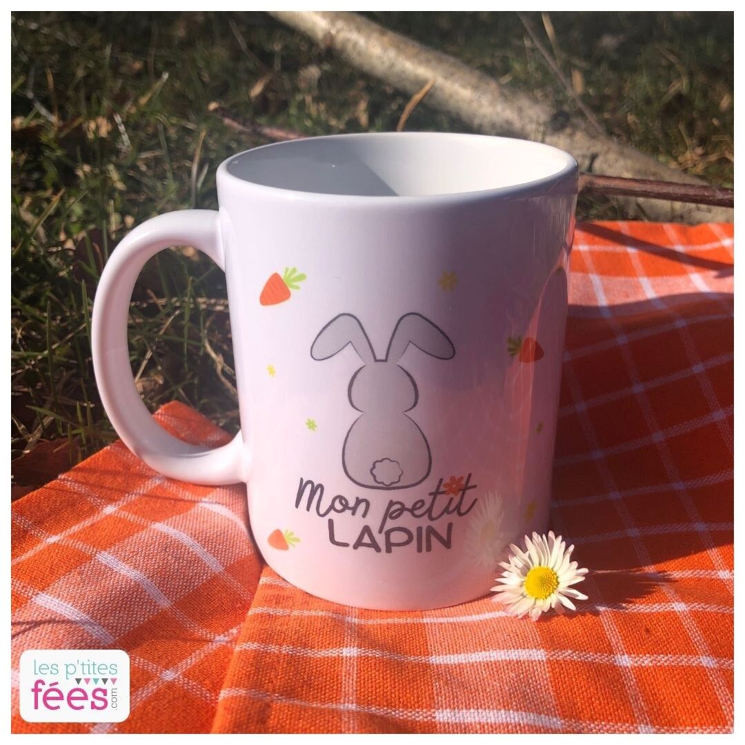 Mug "My little Rabbit" (Easter, spring, family)