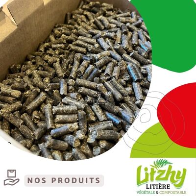 VRAC Litzhy - vegetable litter for cats - Landes Bretonnes