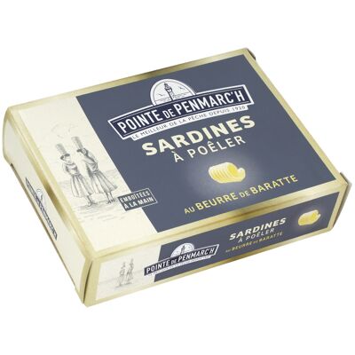 Sardines à poêler au beurre de baratte