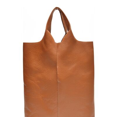 SS23 IR 1274_COGNAC_Borsa Shopper