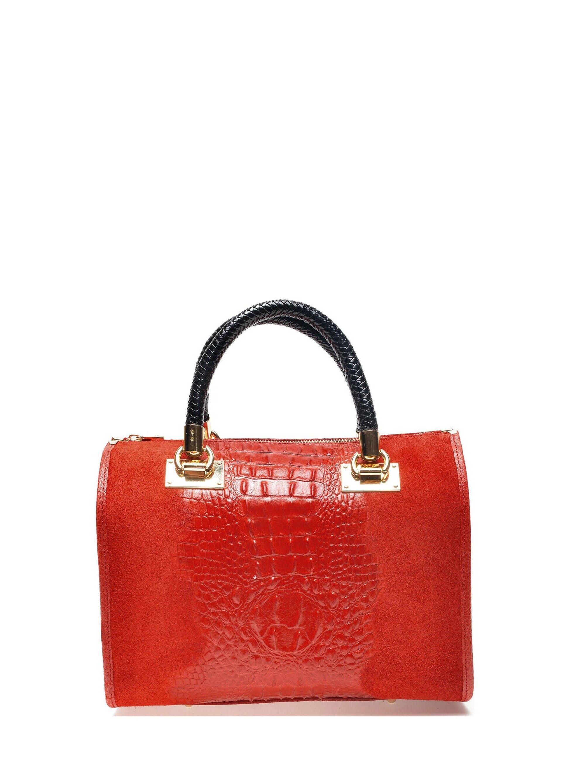 SS23 IR 822_ROSSO_Top Handle Bag