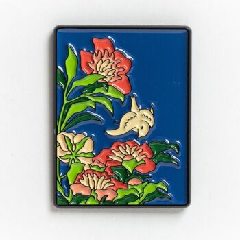 Peonies and Canary - Pin 1
