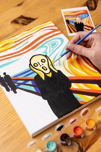 The Scream - Paint by Numbers Kit 3