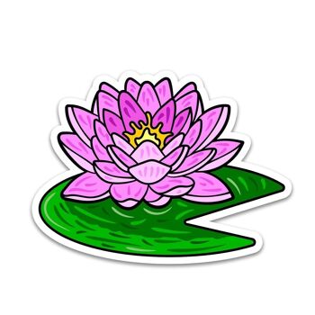 Water Lily - Sticker 3