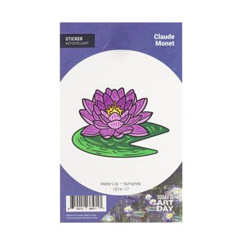 Water Lily - Sticker 4