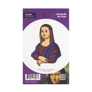Mona Lisa - Da Vinci - Sticker 2