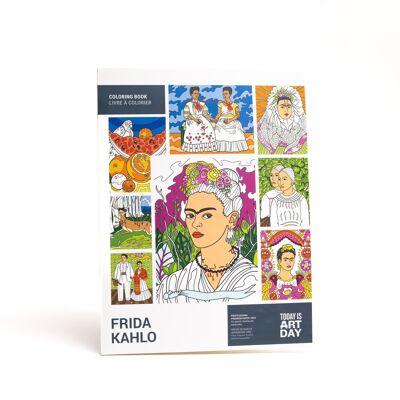 Frida Kahlo - Libro para colorear