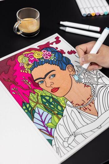 Frida Kahlo - Coloring Book 4