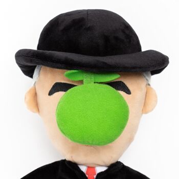 Rene Magritte as the Son of Man Plush Toy 3