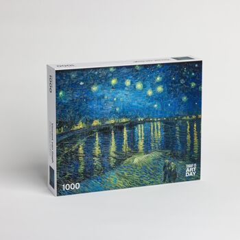 Starry Night over the Rhône - Puzzle 1