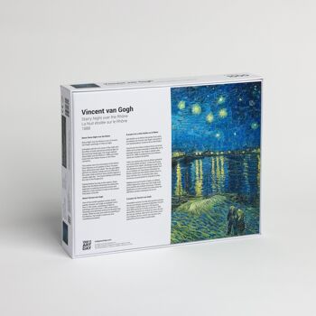 Starry Night over the Rhône - Puzzle 3