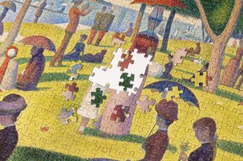 A Sunday Afternoon on the Island of La Grande Jatte - Puzzle 4