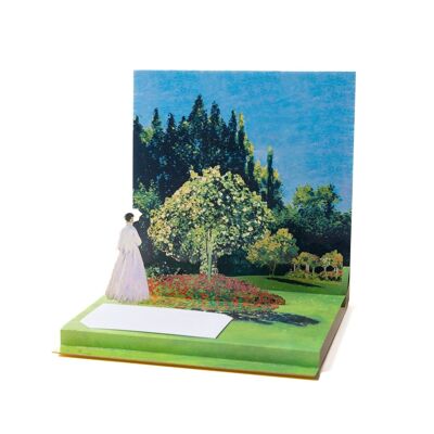 Donna in giardino - Card