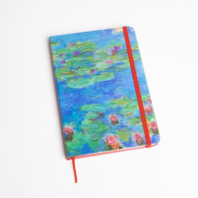 Cuaderno - Claude Monet - Nenúfares